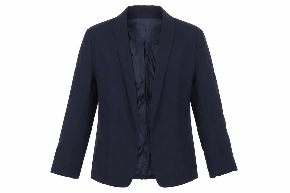 H&M Womens Blue Jacket Blazer Size 8