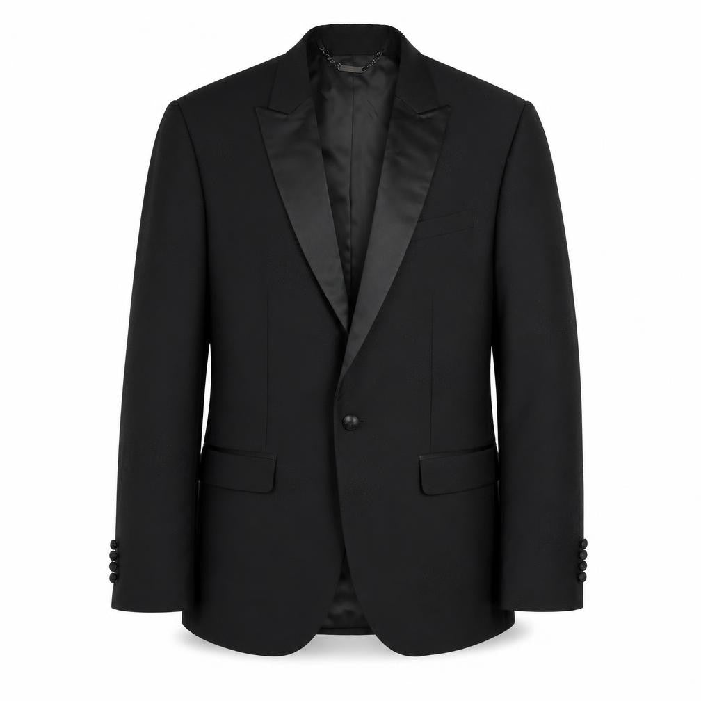Blackberrys Mens Black Polyester Jacket Blazer Size 38 Regular