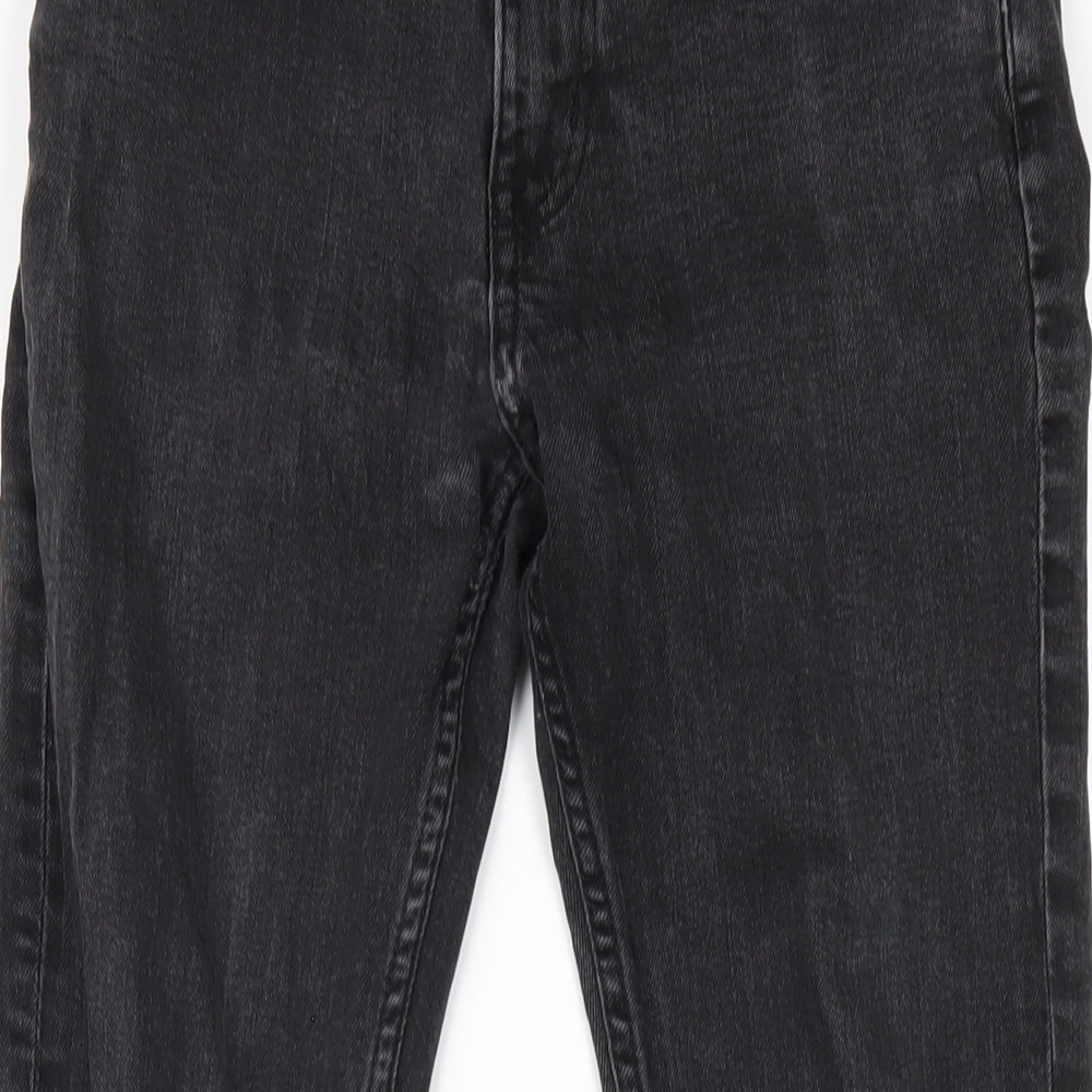 Weekday Womens Black Cotton Skinny Jeans Size 28 L30 in Regular Zip