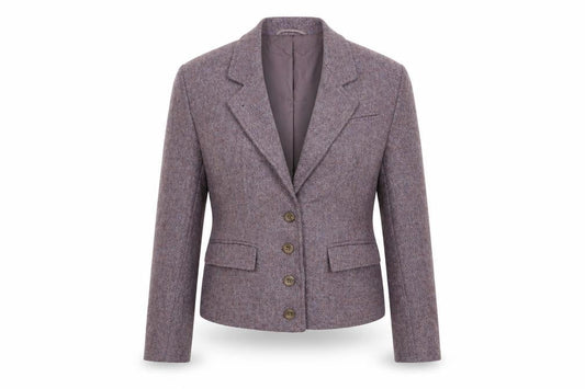 St Michael Womens Purple Jacket Blazer Size 10 Button