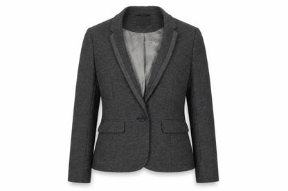 Next Womens Black Polyester Jacket Suit Jacket Size 12