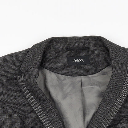 Next Womens Black Polyester Jacket Suit Jacket Size 12