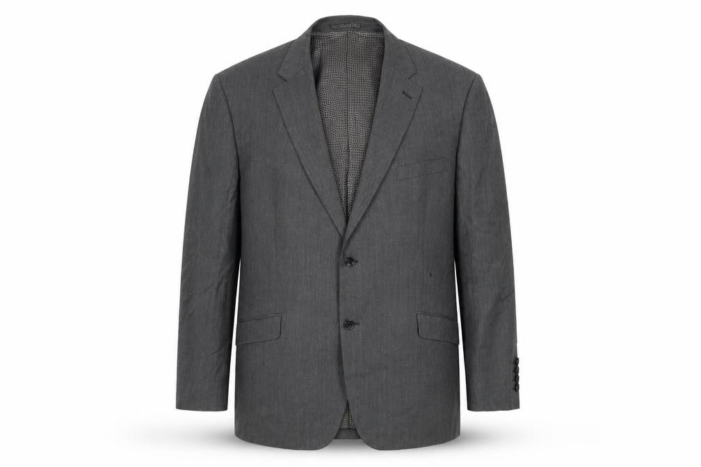 Skopes Mens Grey Wool Jacket Suit Jacket Size 48 Regular