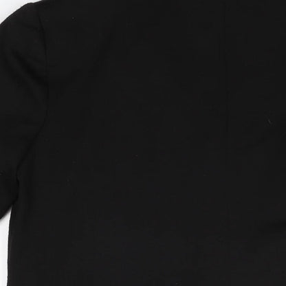 Oasis Womens Black Jacket Blazer Size L Button