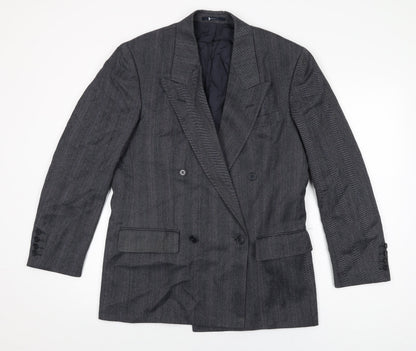 Next Mens Blue Wool Jacket Suit Jacket Size 38 Regular