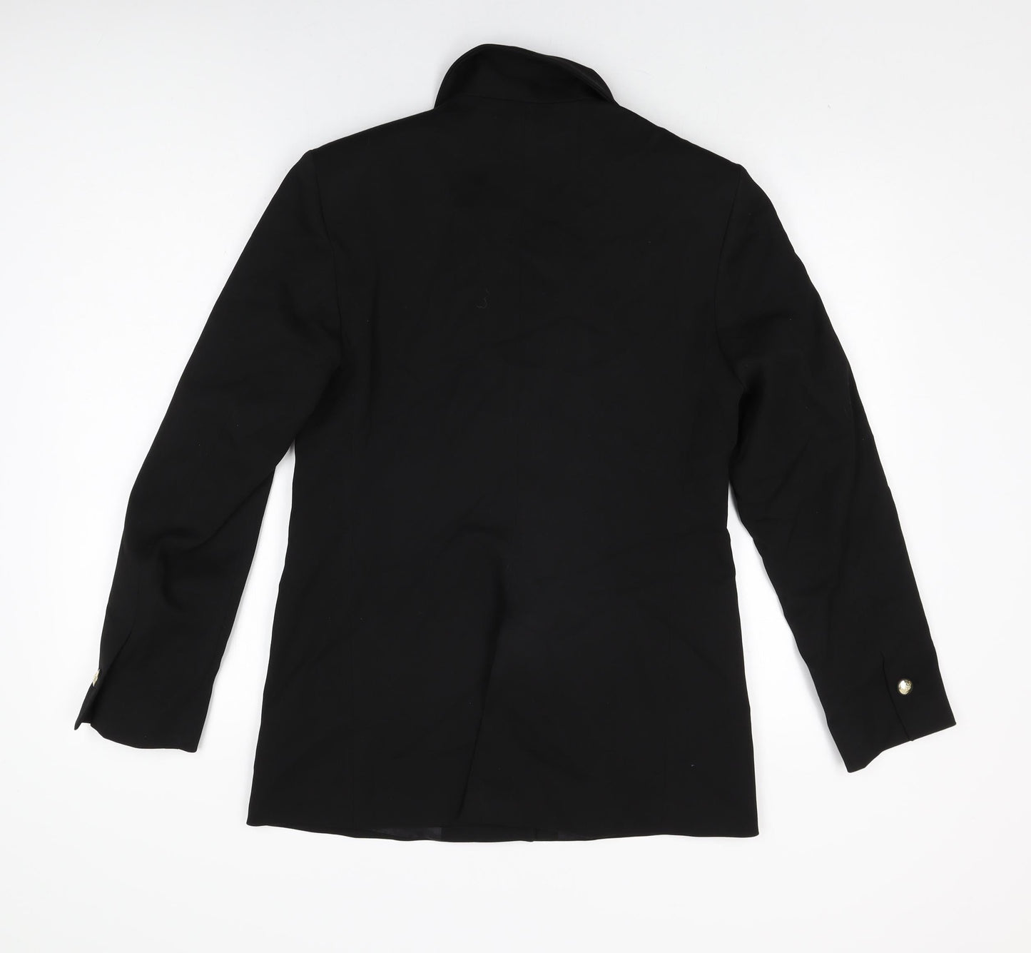 Zara Womens Black Jacket Size M Button