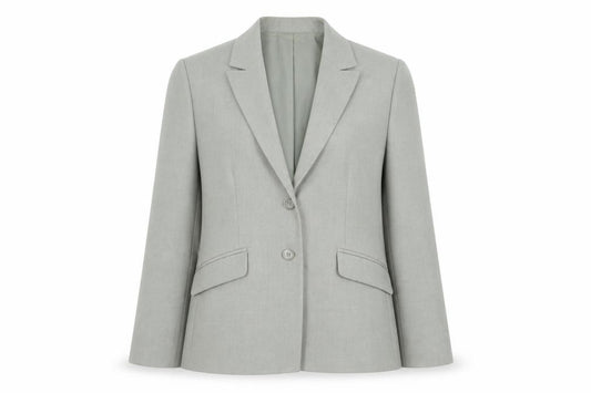 BHS Womens Green Polyester Jacket Suit Jacket Size 10