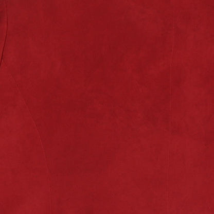 Ann Harvey Womens Red Overcoat Coat Size 18 Button