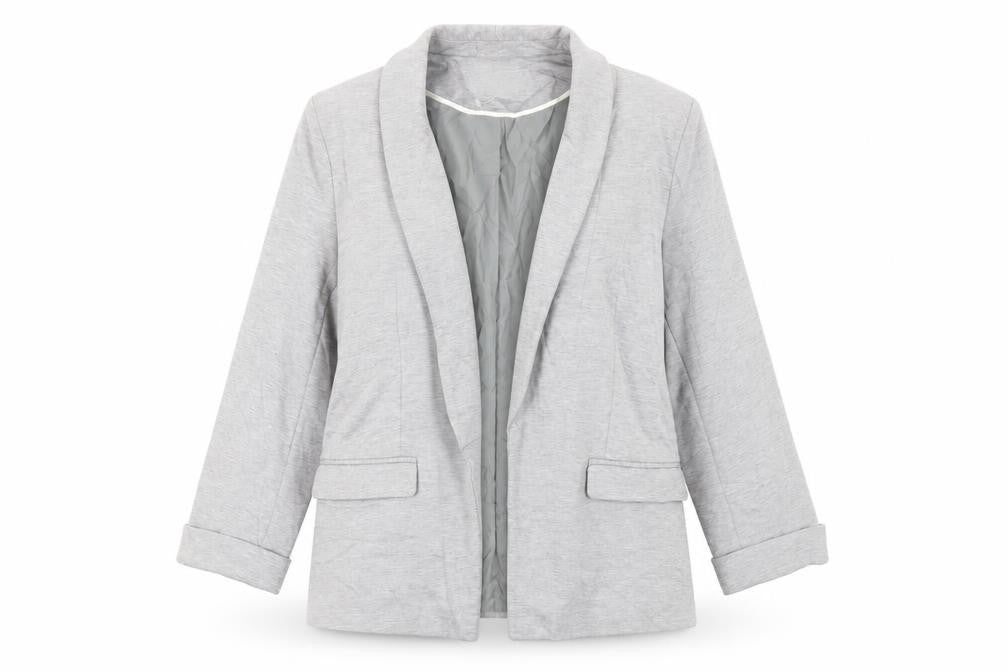 Miss Selfridge Womens Grey Jacket Blazer Size 14 - Open