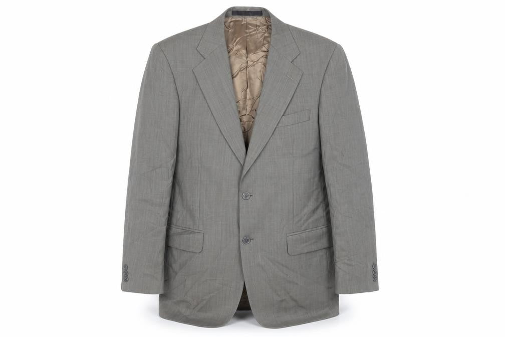 Marks & Spencer Mens Green Wool Jacket Suit Jacket Size 40 Regular