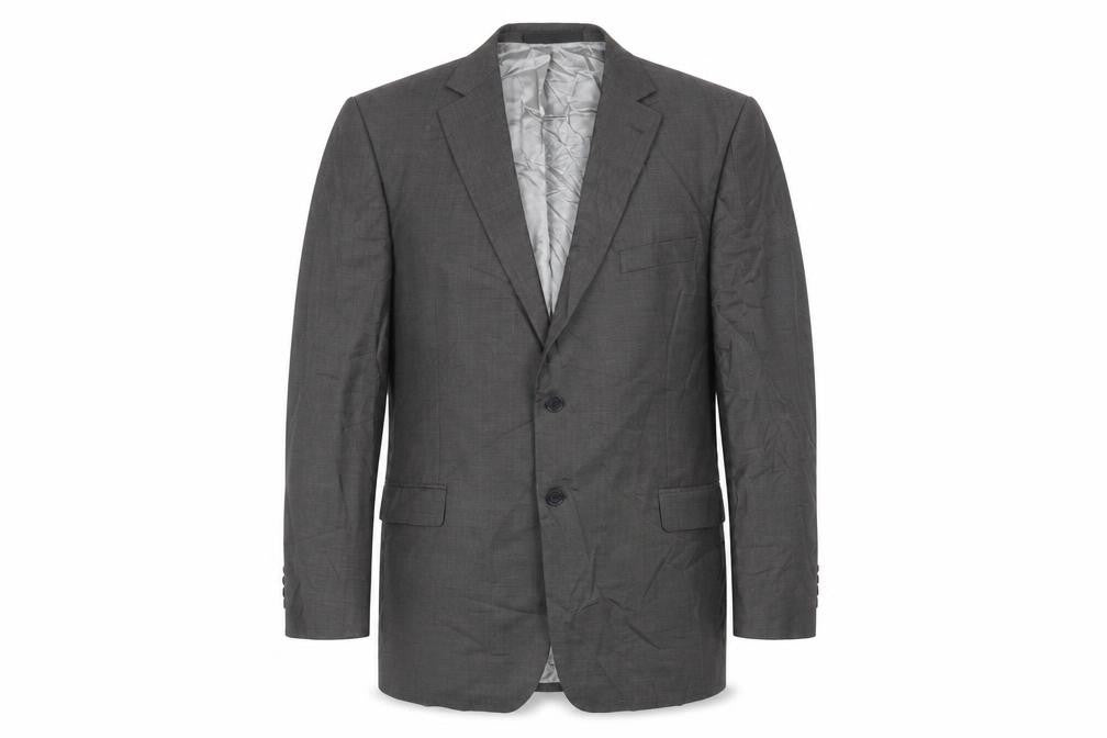 Marks & Spencer Mens Grey Wool Jacket Suit Jacket Size 48 Regular