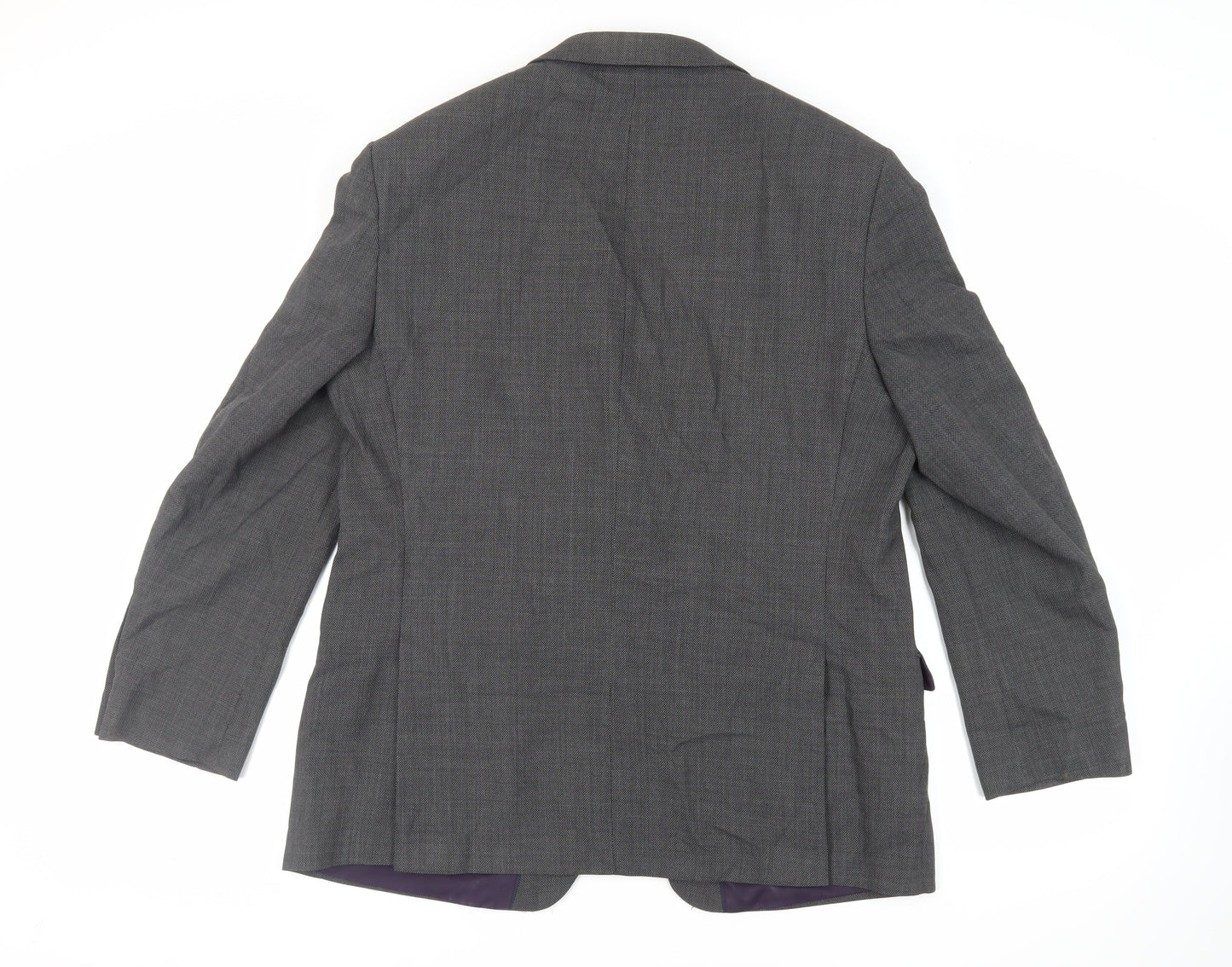 Marks and Spencer Mens Grey Wool Jacket Suit Jacket Size 44 Regular