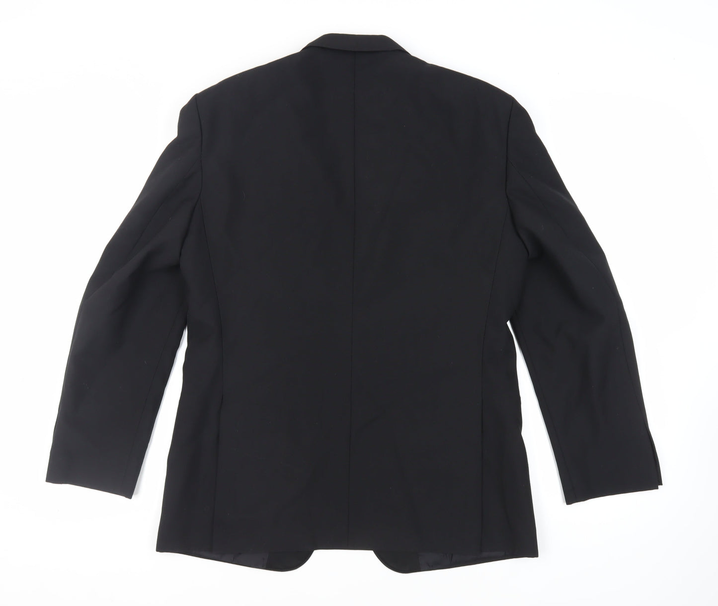 Weidenmann Mens Black Polyester Tuxedo Suit Jacket Size 40 Regular