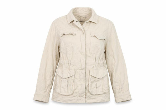 Marks & Spencer Womens Beige Jacket Size 10 Snap