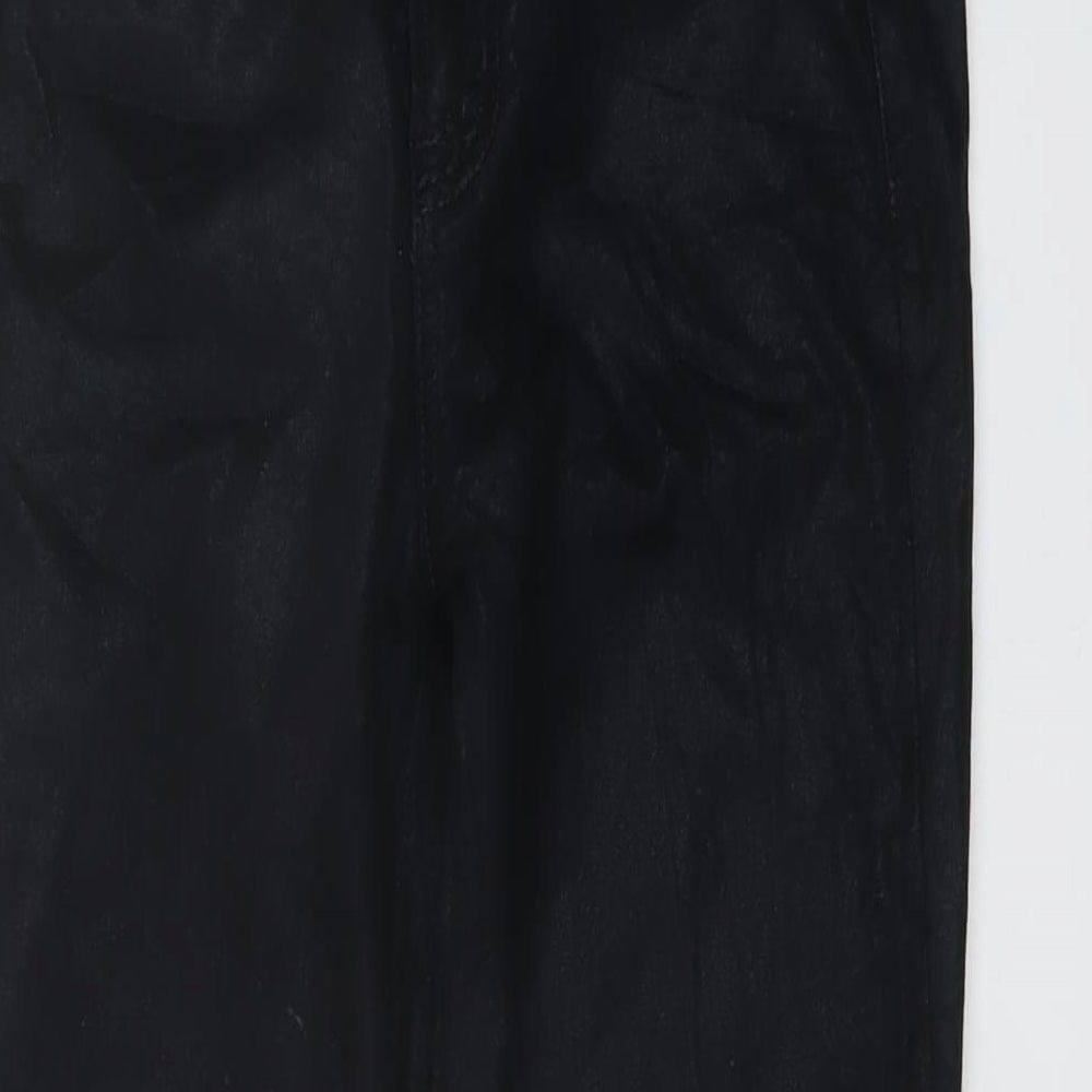 Gap Womens Black Cotton Skinny Jeans Size 28 in L28 in Regular Button