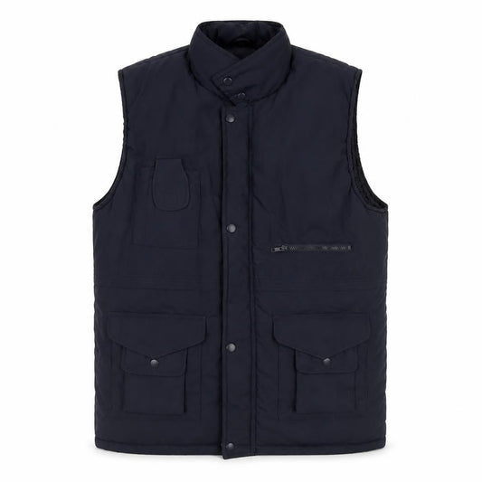 Fortress Mens Blue Gilet Waistcoat Size L Zip