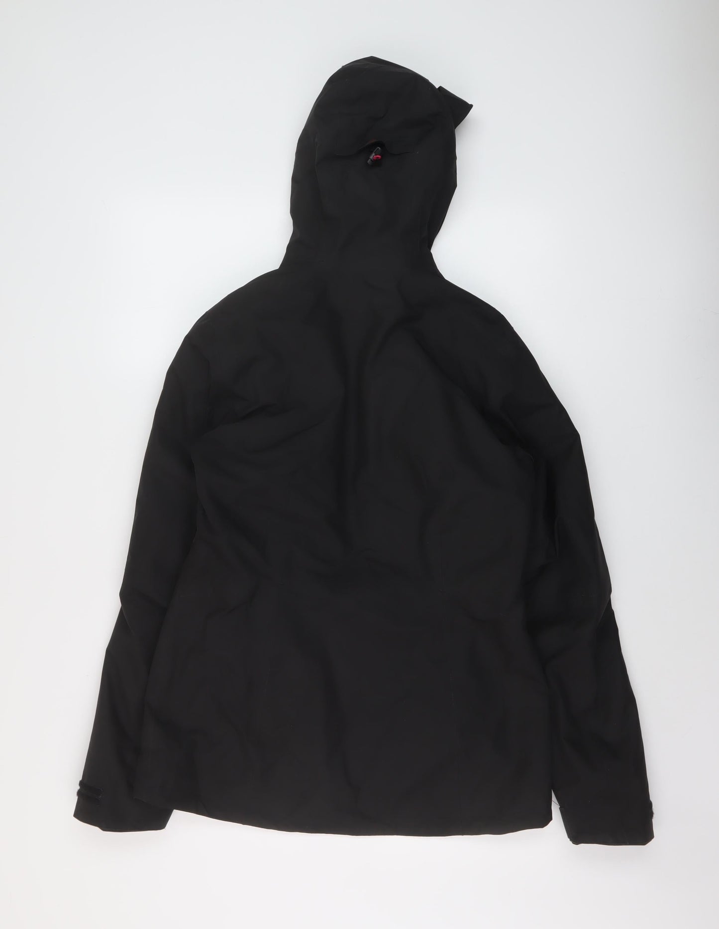 DECATHLON Womens Black Rain Coat Coat Size XS Zip