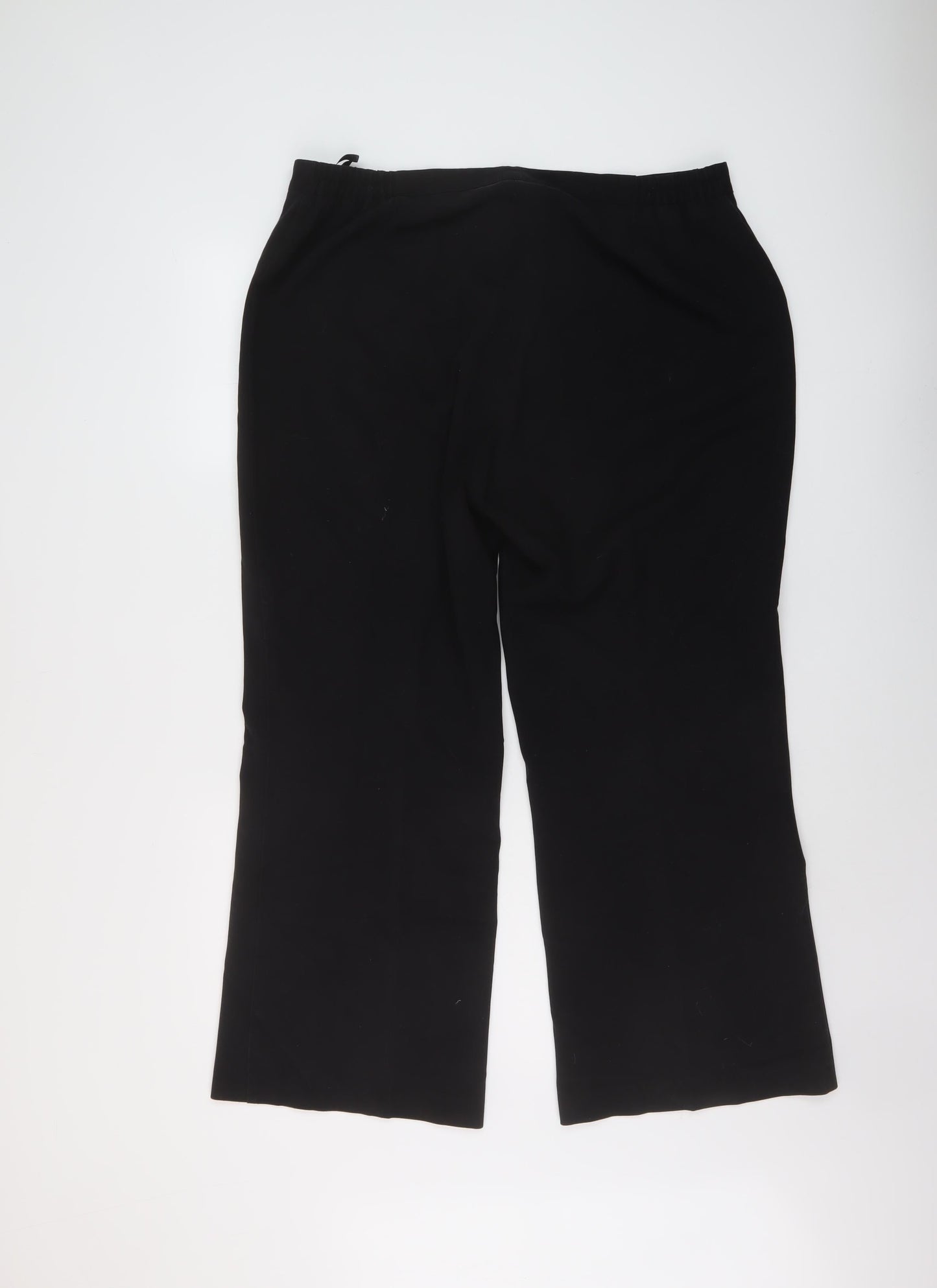 Berkertex Womens Beige Polyester Trousers Size 18 L27 in Regular Button