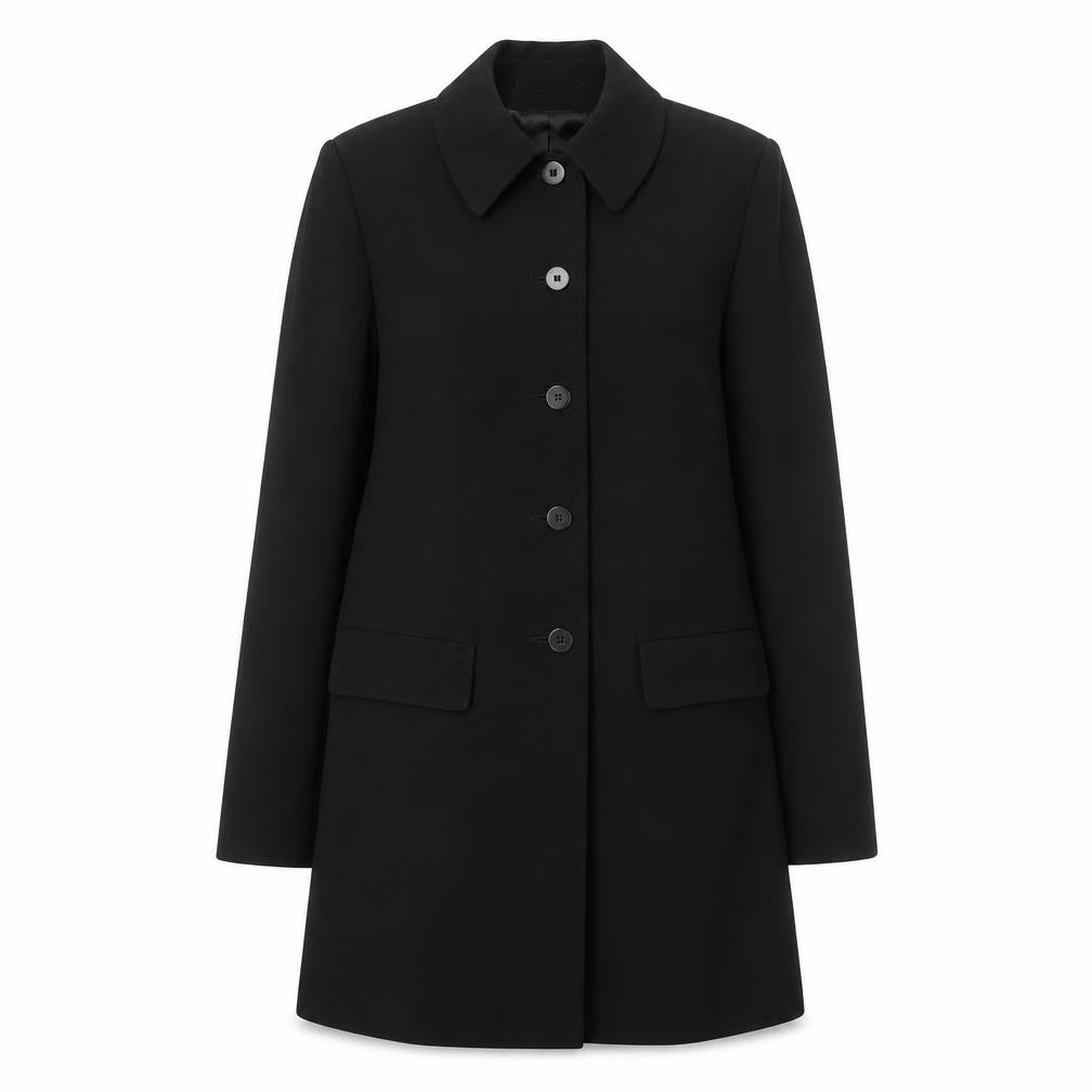 Planet Womens Black Jacket Size 12 Button