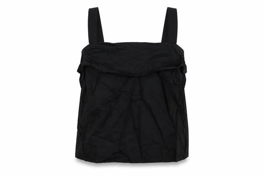 Marks and Spencer Womens Black Polyester Camisole Blouse Size 22 Square Neck