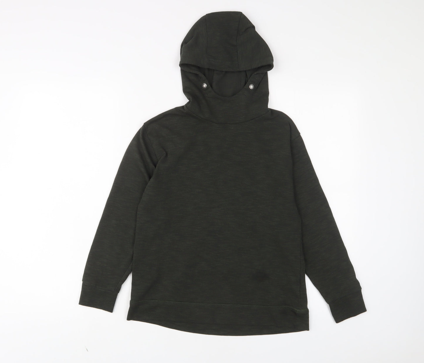 NEXT Boys Green Polyester Pullover Hoodie Size 9 Years Pullover