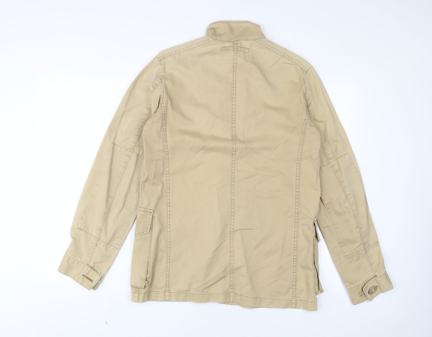 French Connection Womens Beige Jacket Size 8 Zip