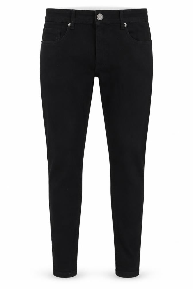 Denim & Co. Mens Black Cotton Skinny Jeans Size 32 in L30 in Regular Zip