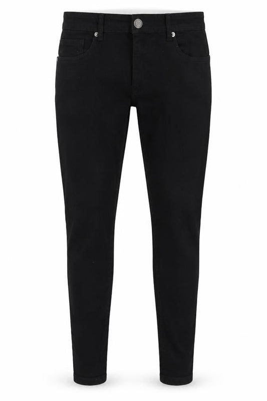 Denim & Co. Mens Black Cotton Skinny Jeans Size 32 in L30 in Regular Zip