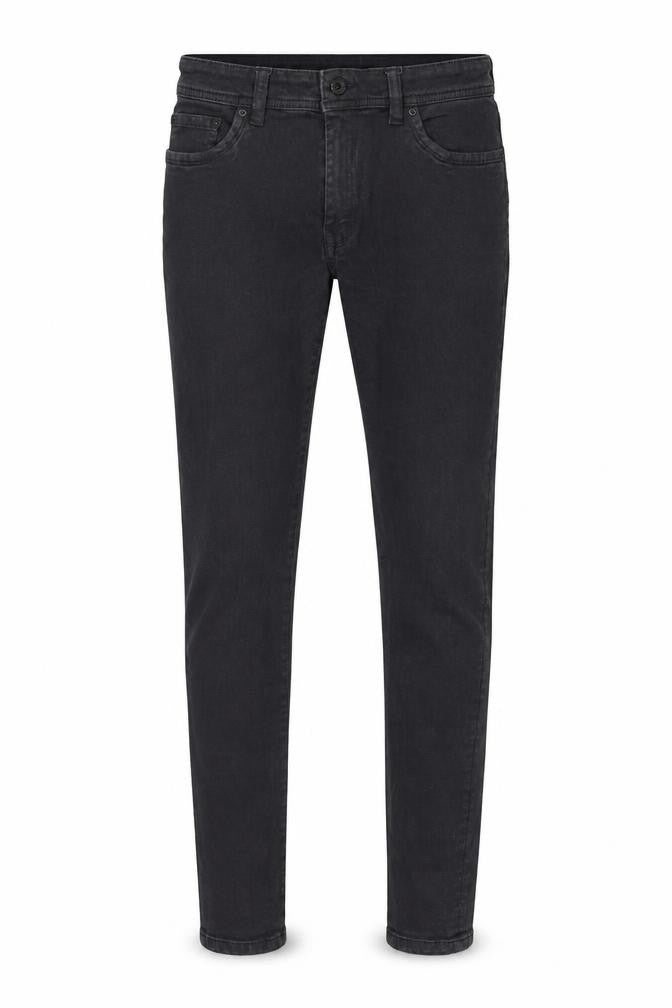 Crafted Mens Grey Cotton Skinny Jeans Size 30 in L30 in Regular Zip