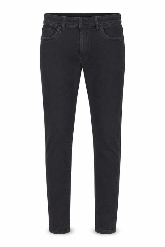 Crafted Mens Grey Cotton Skinny Jeans Size 30 in L30 in Regular Zip