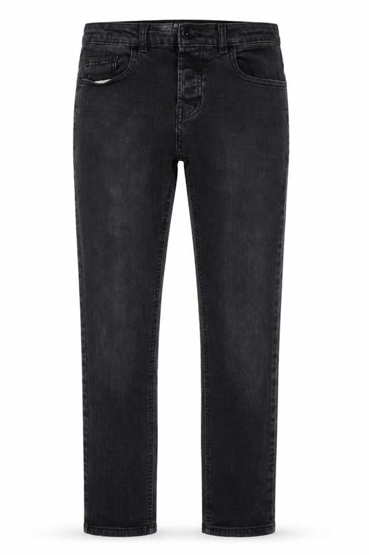 Denim & Co. Mens Black Cotton Skinny Jeans Size 30 in L30 in Regular Zip