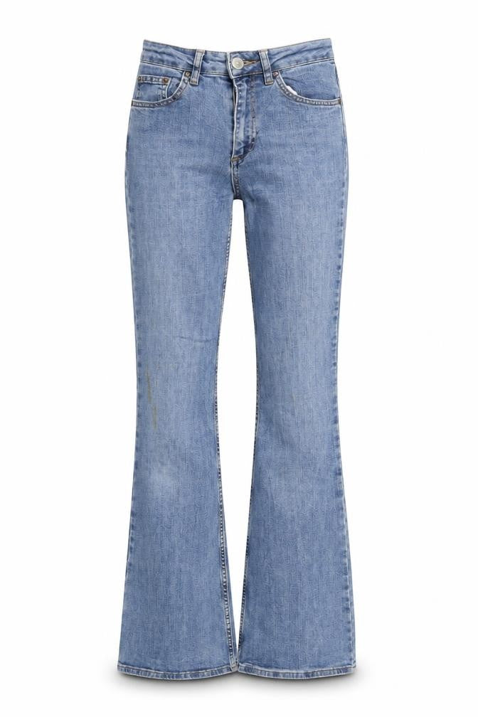 BDG Womens Blue Cotton Flared Jeans Size 27 in L32 in Regular Zip