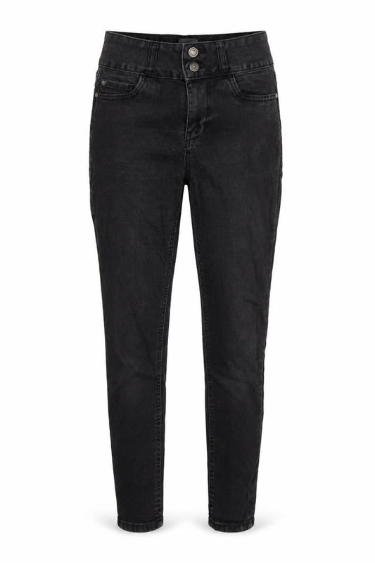 New Look Womens Black Cotton Skinny Jeans Size 8 L27 in Regular Zip