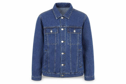 SHEIN Womens Blue Jacket Size S Button