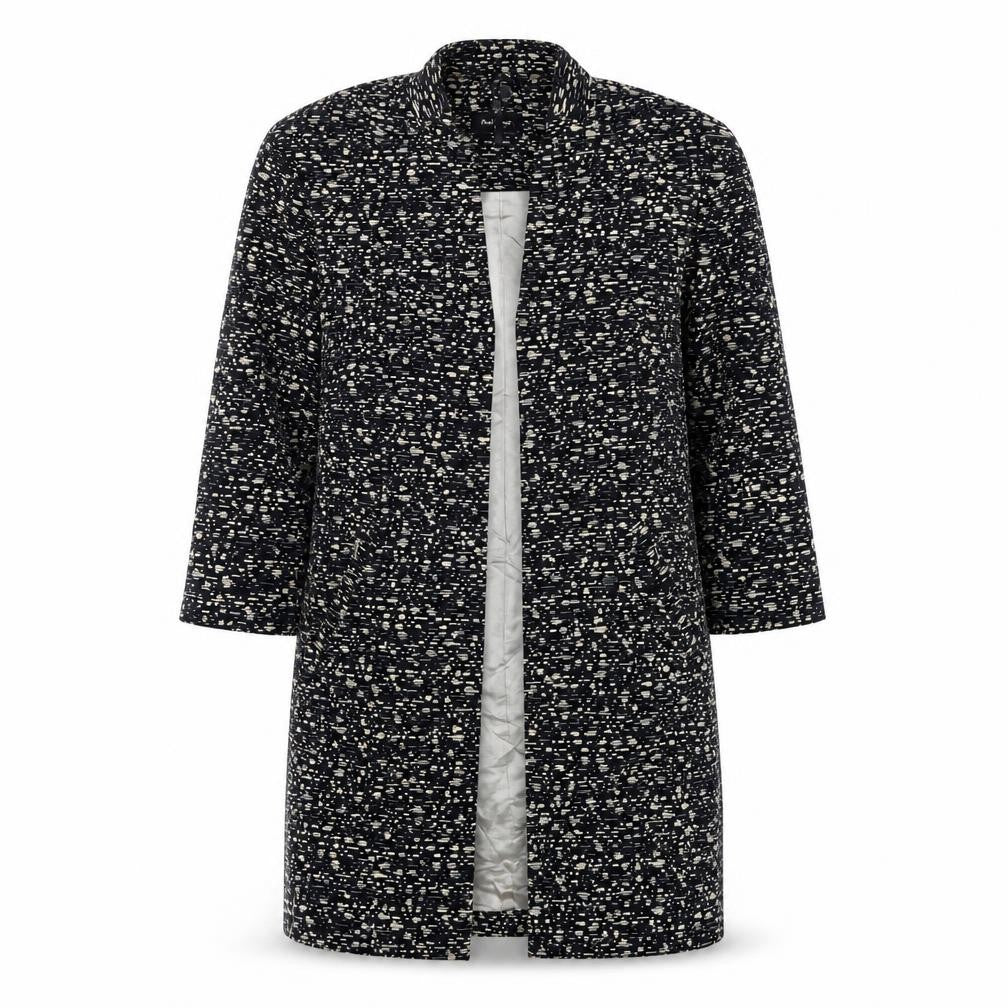 Autograph Womens Black Jacket Coat Size 8 Hook & Eye