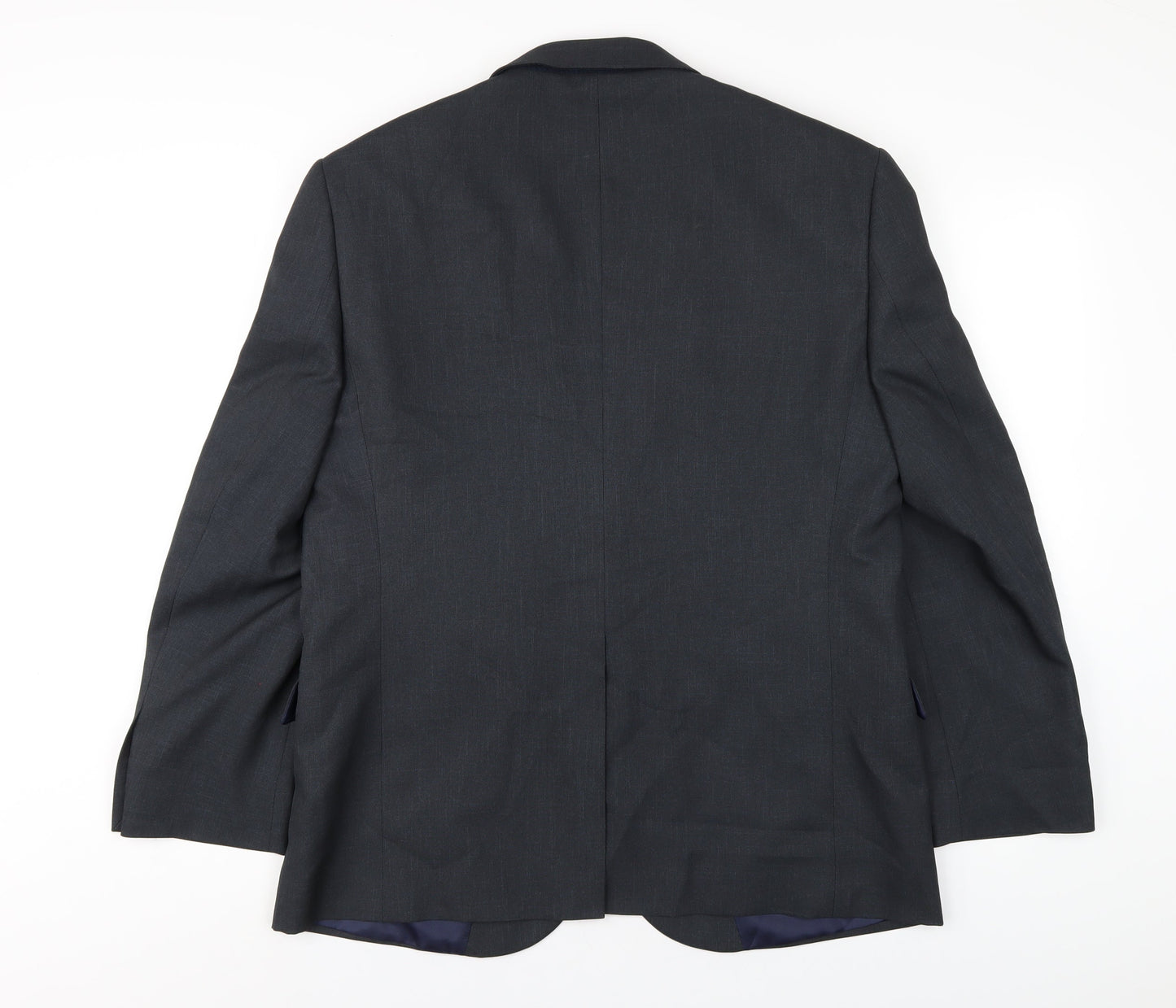 Taylor & Wright Mens Grey Polyester Jacket Blazer Size 42 Regular
