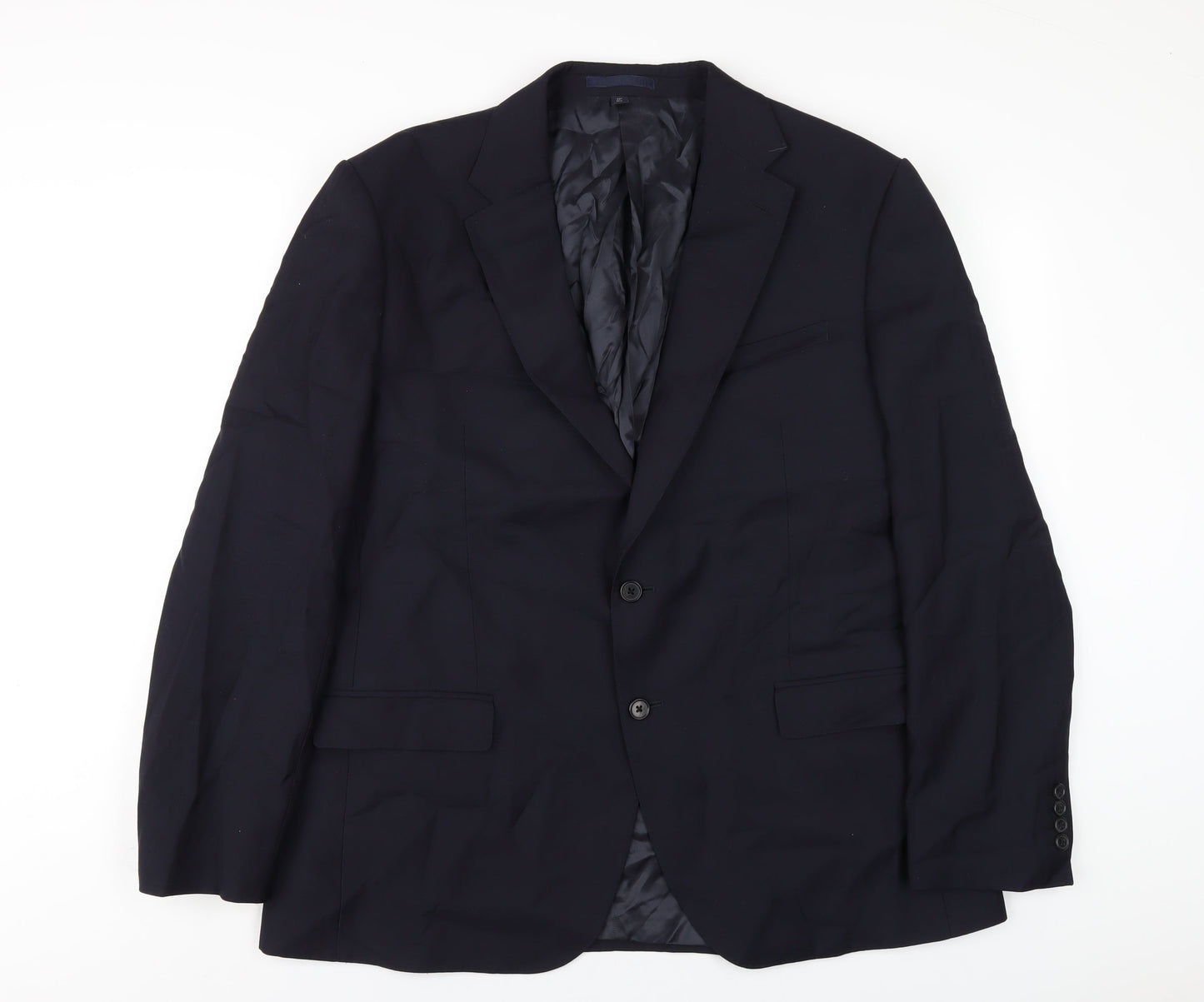 Marks and Spencer Mens Beige Viscose Jacket Blazer Size 44 Regular