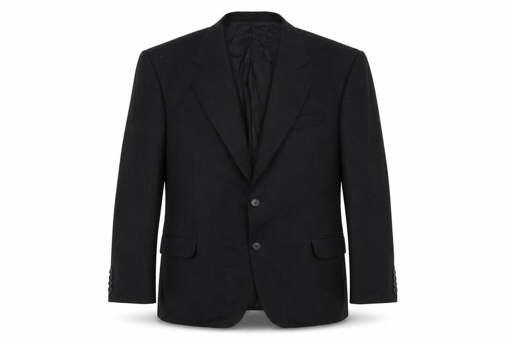 Marks & Spencer Mens Grey Wool Jacket Blazer Size 42 Regular