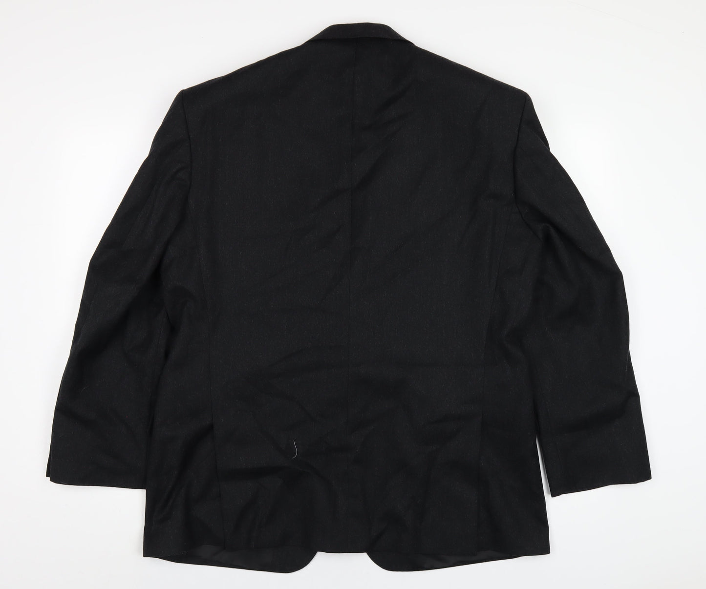 Marks and Spencer Mens Grey Wool Jacket Blazer Size 42 Regular