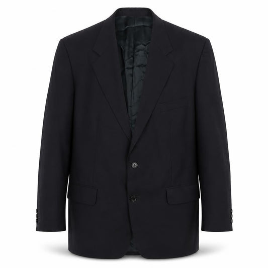 Marks & Spencer Mens Blue Wool Jacket Blazer Size 42 Regular