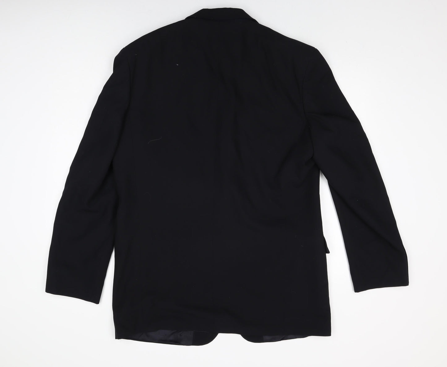 Scott & Taylor Mens Black Polyester Jacket Suit Jacket Size 42 Regular