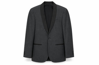 Next Mens Grey Polyester Jacket Suit Jacket Size 36 Regular