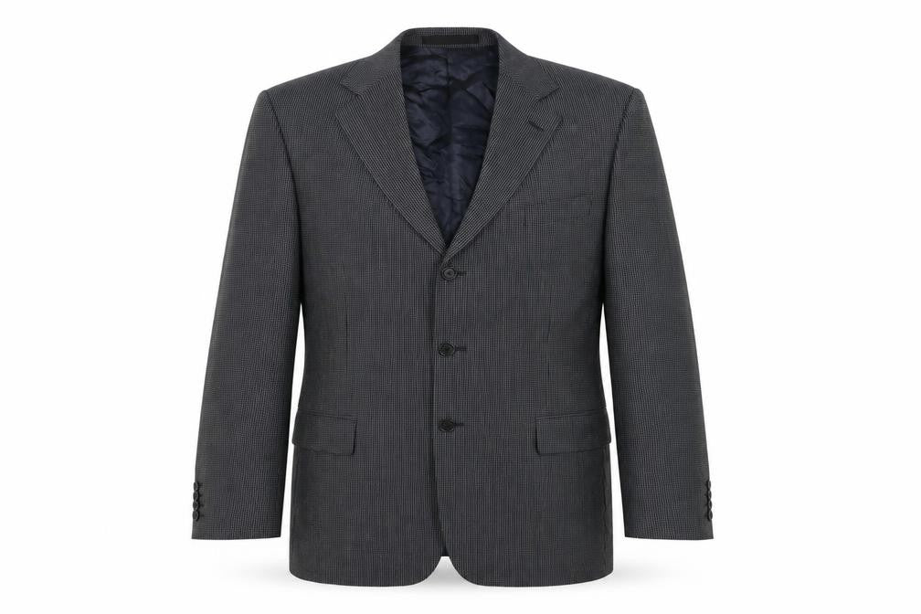 Marks & Spencer Mens Grey Wool Jacket Suit Jacket Size 42 Regular