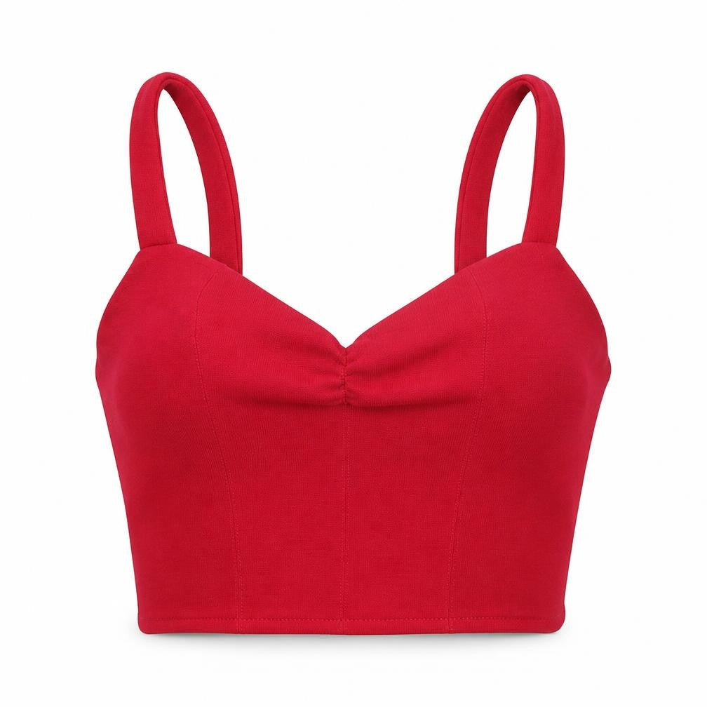 Zara Womens Pink Polyester Cropped T-Shirt Size S Sweetheart