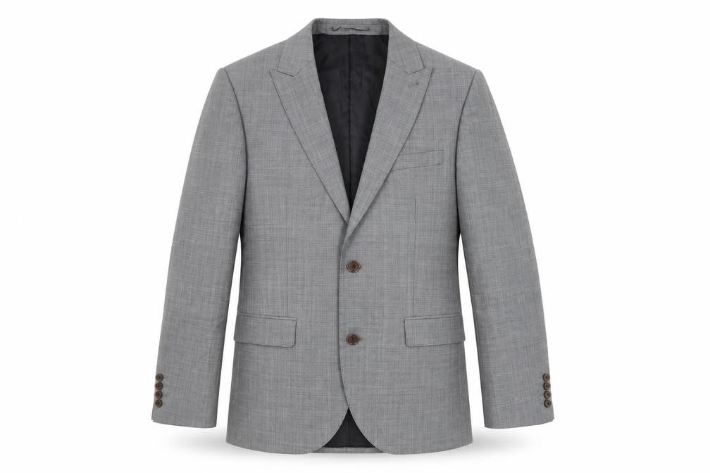 NEXT Mens Grey Wool Jacket Suit Jacket Size 40 Regular