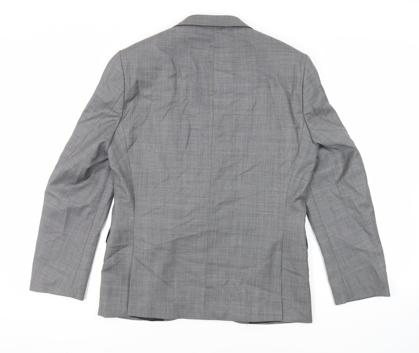 NEXT Mens Grey Wool Jacket Suit Jacket Size 40 Regular