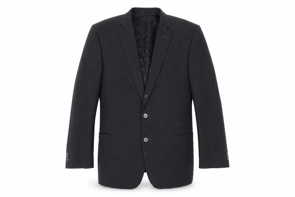 James Barry Mens Grey Polyester Jacket Suit Jacket Size 44 Regular
