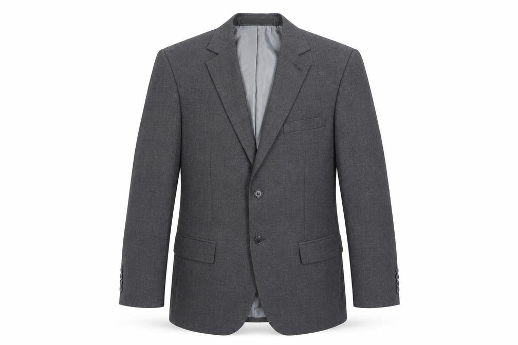 Marks & Spencer Mens Grey Polyester Jacket Suit Jacket Size 40 Regular