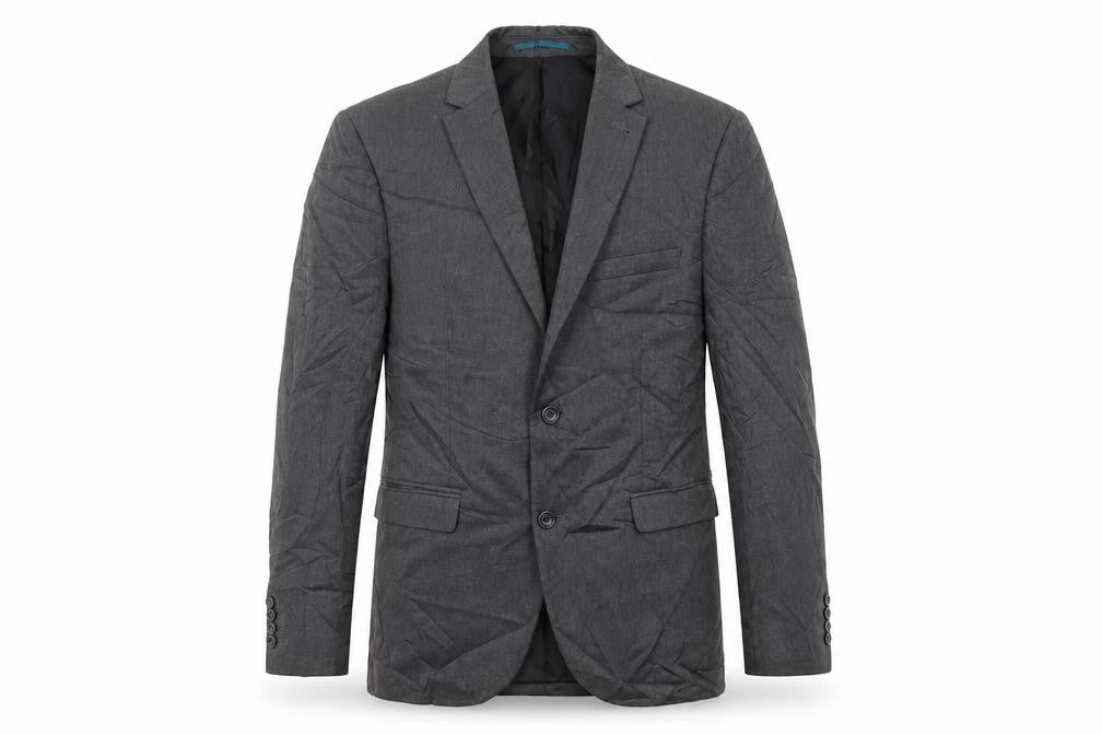 NEXT Mens Grey Polyester Jacket Suit Jacket Size 40 Regular