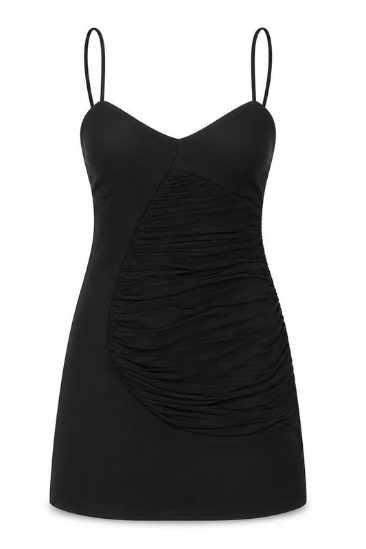 Zara Womens Black Polyester Mini Size XS Sweetheart Zip